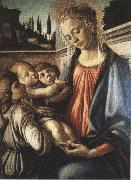 Sandro Botticelli Madonna and Child with two Angels (mk36) oil painting picture wholesale